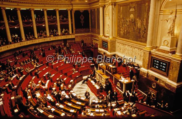 hemicycle assemblee.JPG - Assemblée nationalePalais Bourbon, hémicycleParis 7e, France